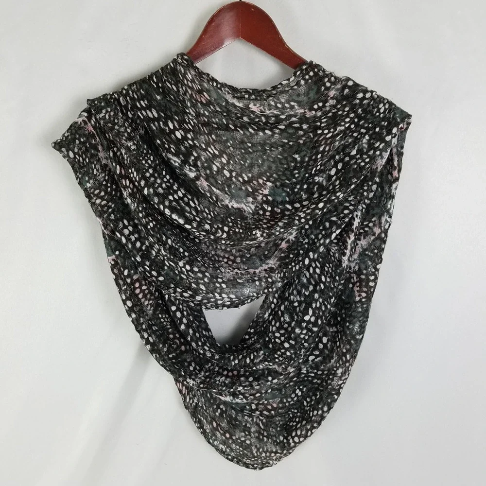 Womens‎ Lightweight Dotted Print Scarf Shawl Wrap Sheer Lightweight Accessory